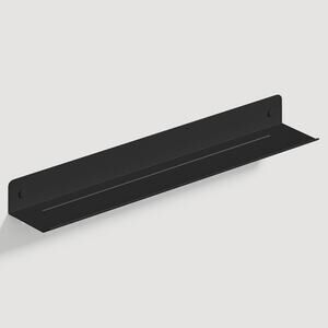Bathroom Shelf, Wall Mounted Floating Shelf, Shower Shelf, Matte Black Steel
